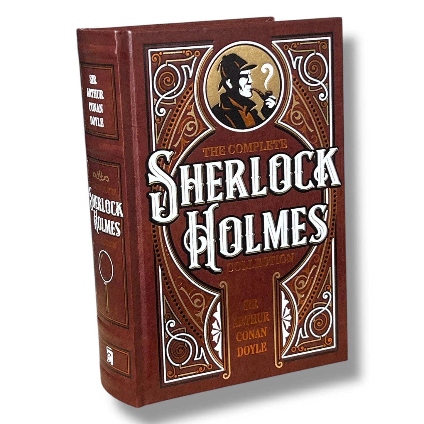 The Complete Sherlock Holmes Collection by Arthur Conan Doyle - Collectible Leather Bound Hardcover