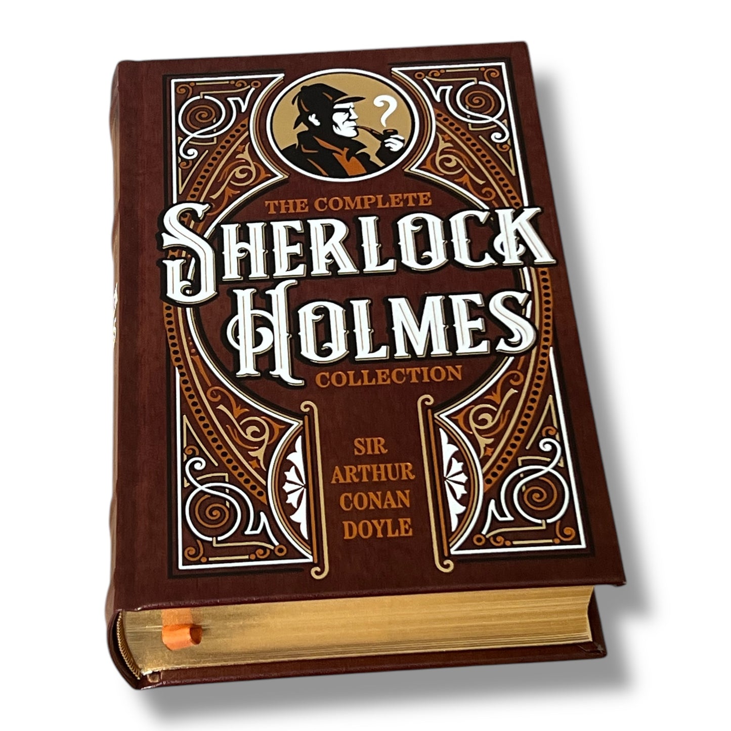 The Complete Sherlock Holmes Collection by Arthur Conan Doyle - Collectible Leather Bound Hardcover
