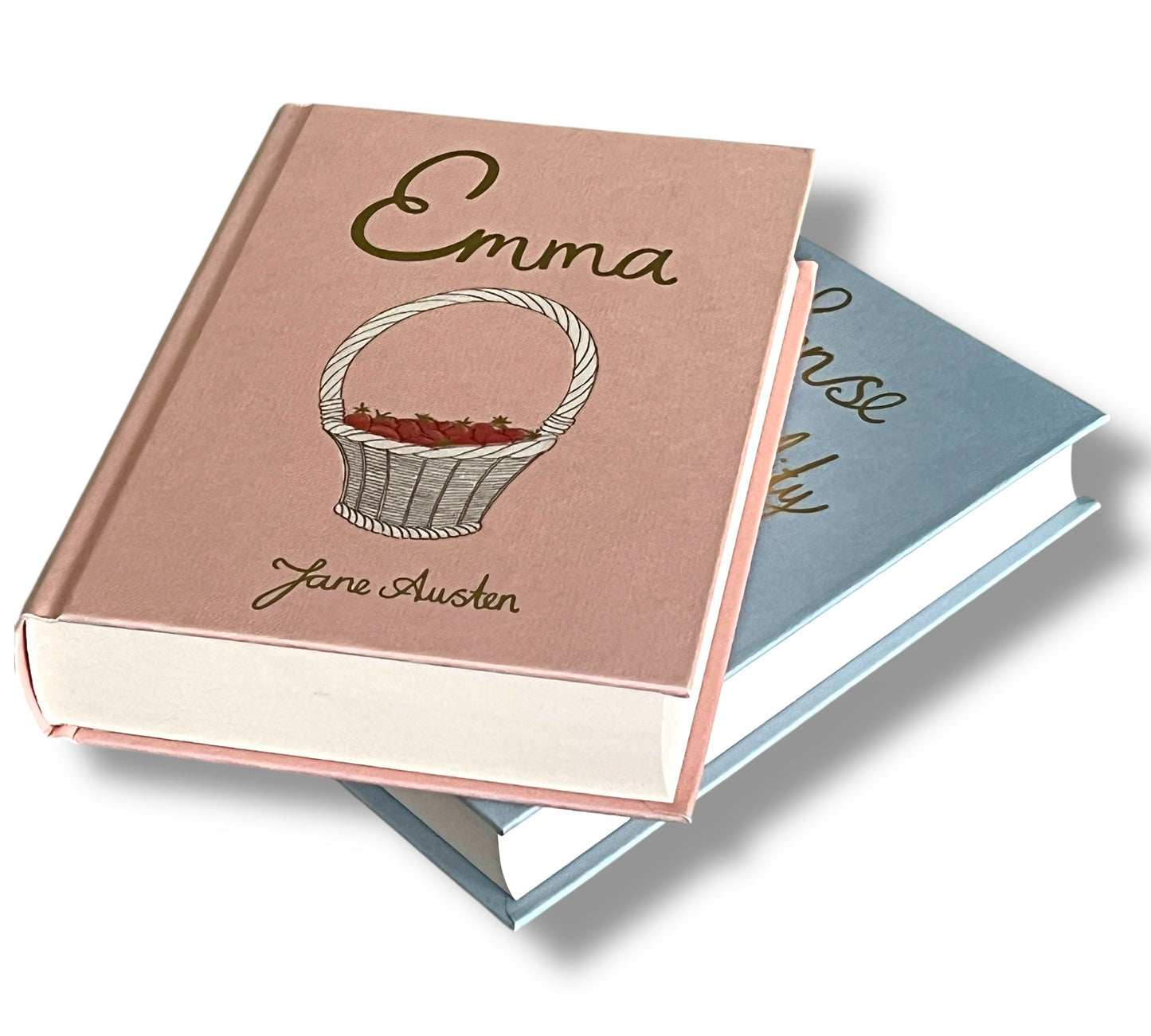 2-Book Set: Emma & Sense and Sensibility by Jane Austen - Collector’s Edition - Compact Hardcover