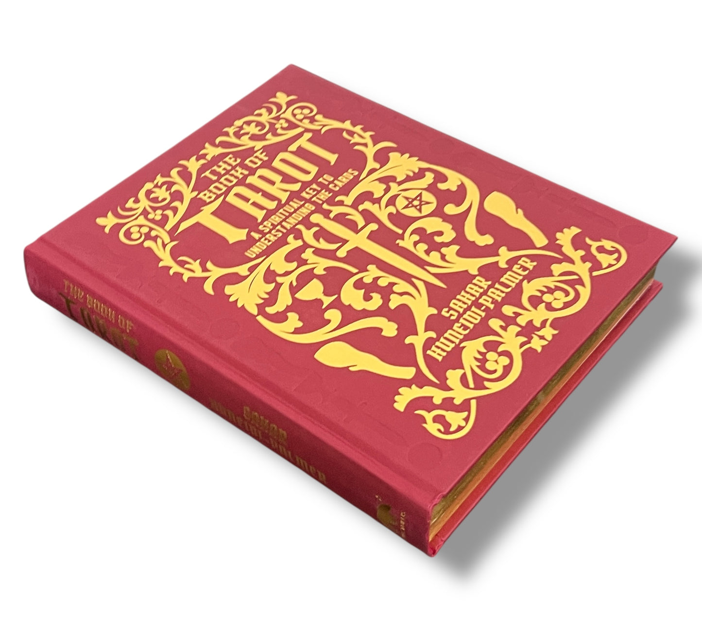 The Book of Tarot by Sahar Huneidi-Palmer - Hardcover with Gilded Page Edges