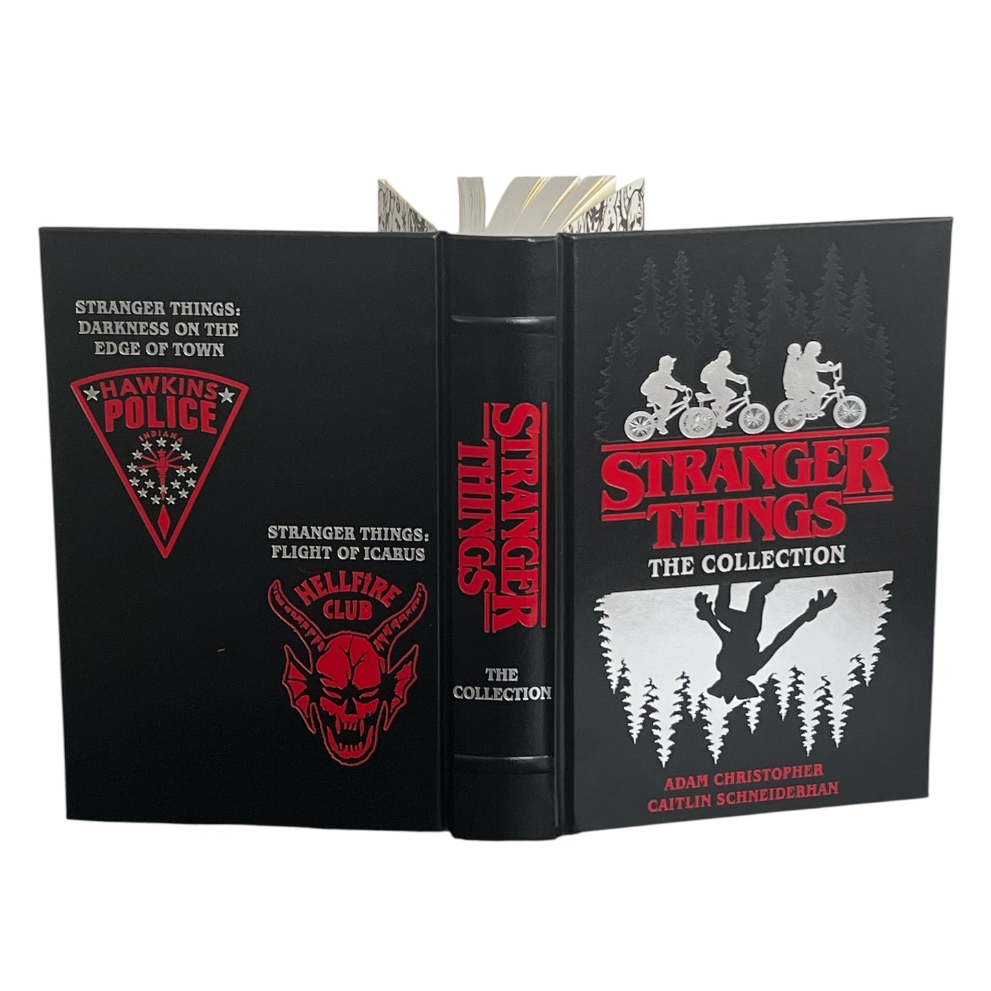 Stranger Things The Collection by Caitlin Schneiderhan, Adam Christopher - Collectible Leather Bound Hardcover (Copy)