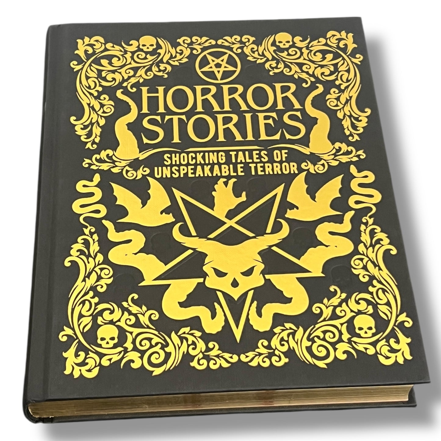 Horror Stories: Shocking Tales of Unspeakable Terror - Luxury Gilded Hardcover