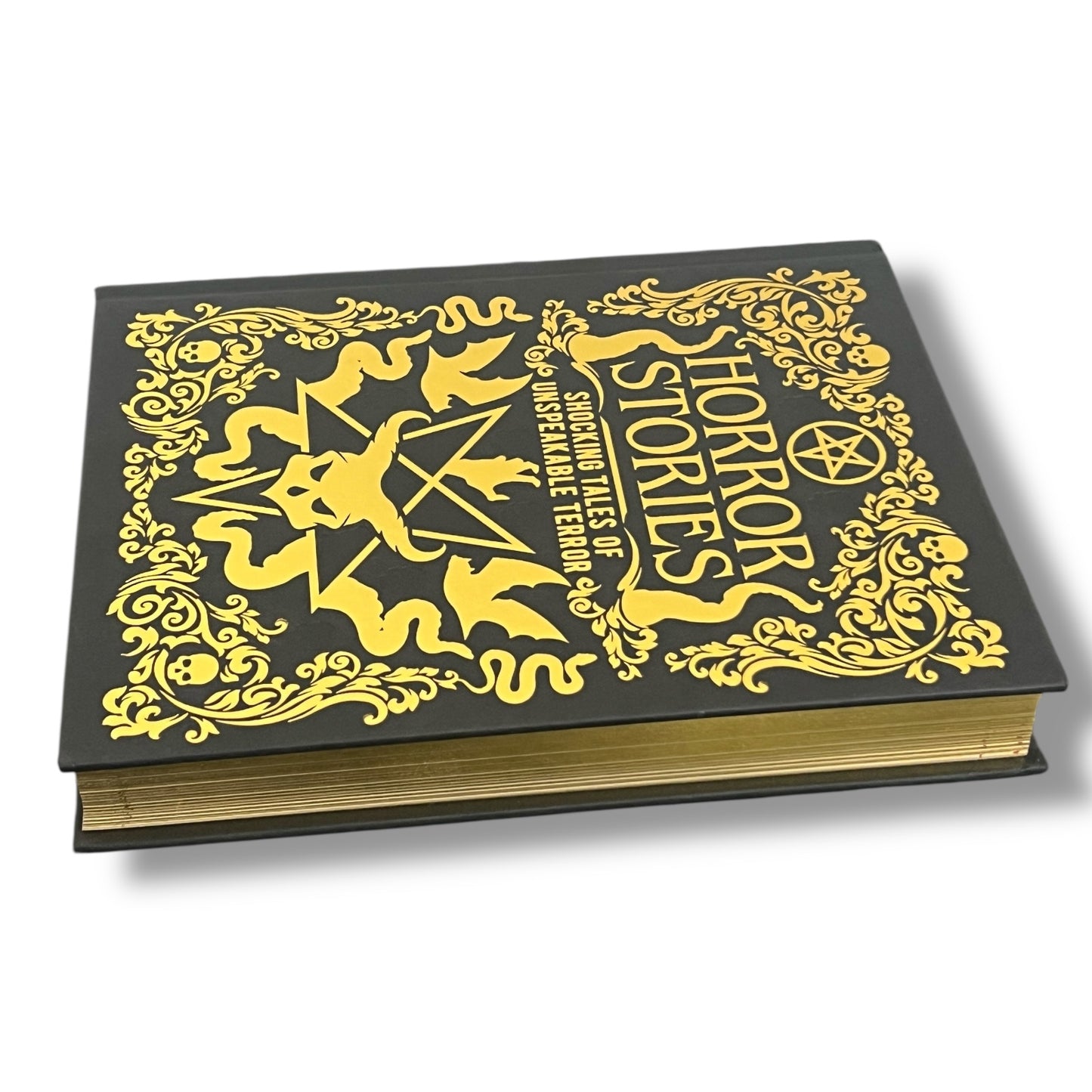 Horror Stories: Shocking Tales of Unspeakable Terror - Luxury Gilded Hardcover