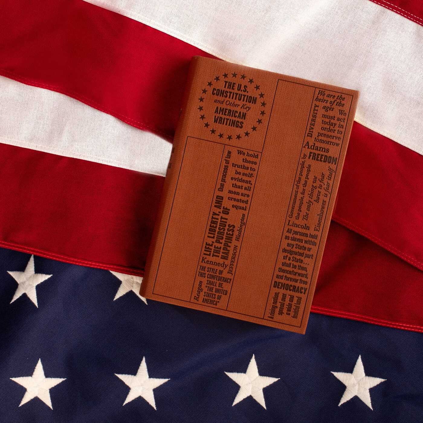 The U.S. Constitution and Other Key American Writings - Collectible Flexi Bound Leather Feel Cover - Gilded Edges
