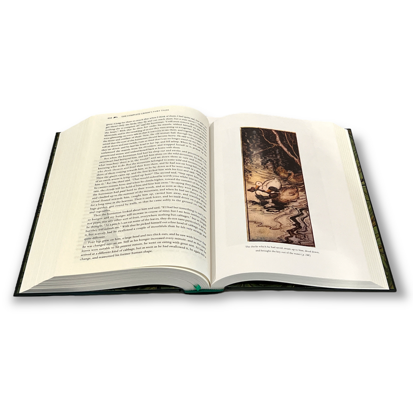The Complete Grimm's Fairy Tales - Collectible Deluxe Hardcover