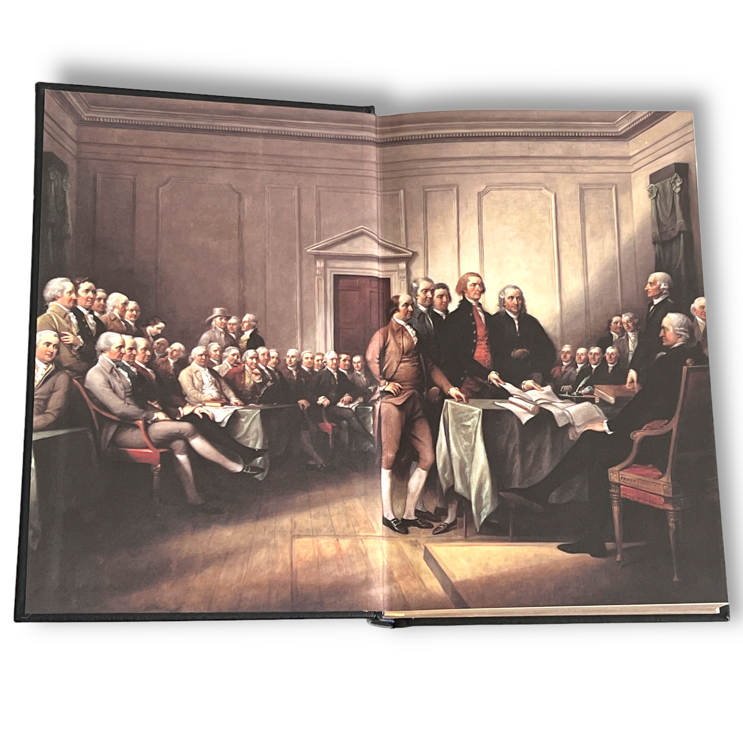 The Constitution of the United States of America and Selected Writings of the Founding Fathers - Collectible Leather Bound Hardcover