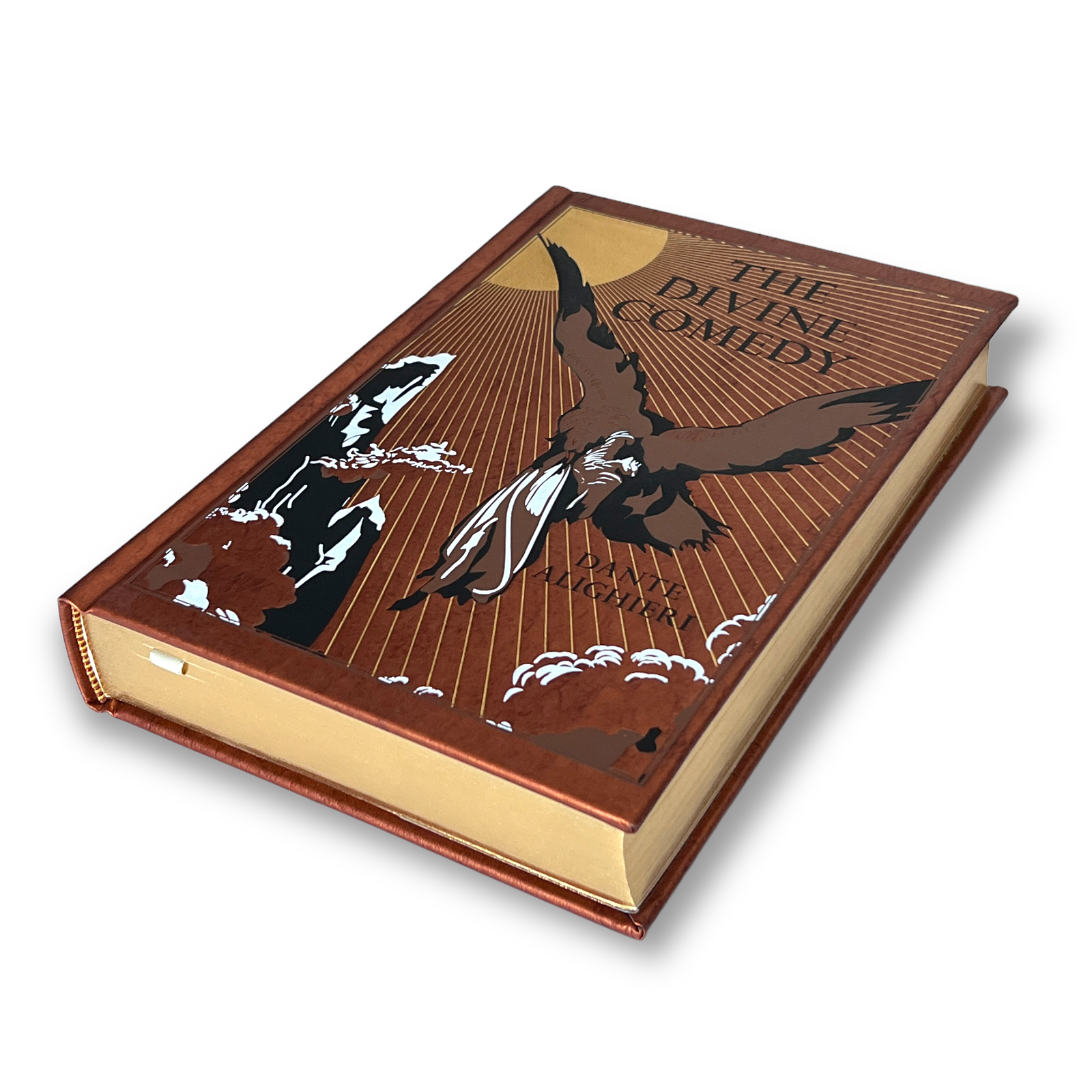 The Divine Comedy by Dante Alighieri, Illustrated by Gustave Dore - Collectible Leather Bound Hardcover Classics