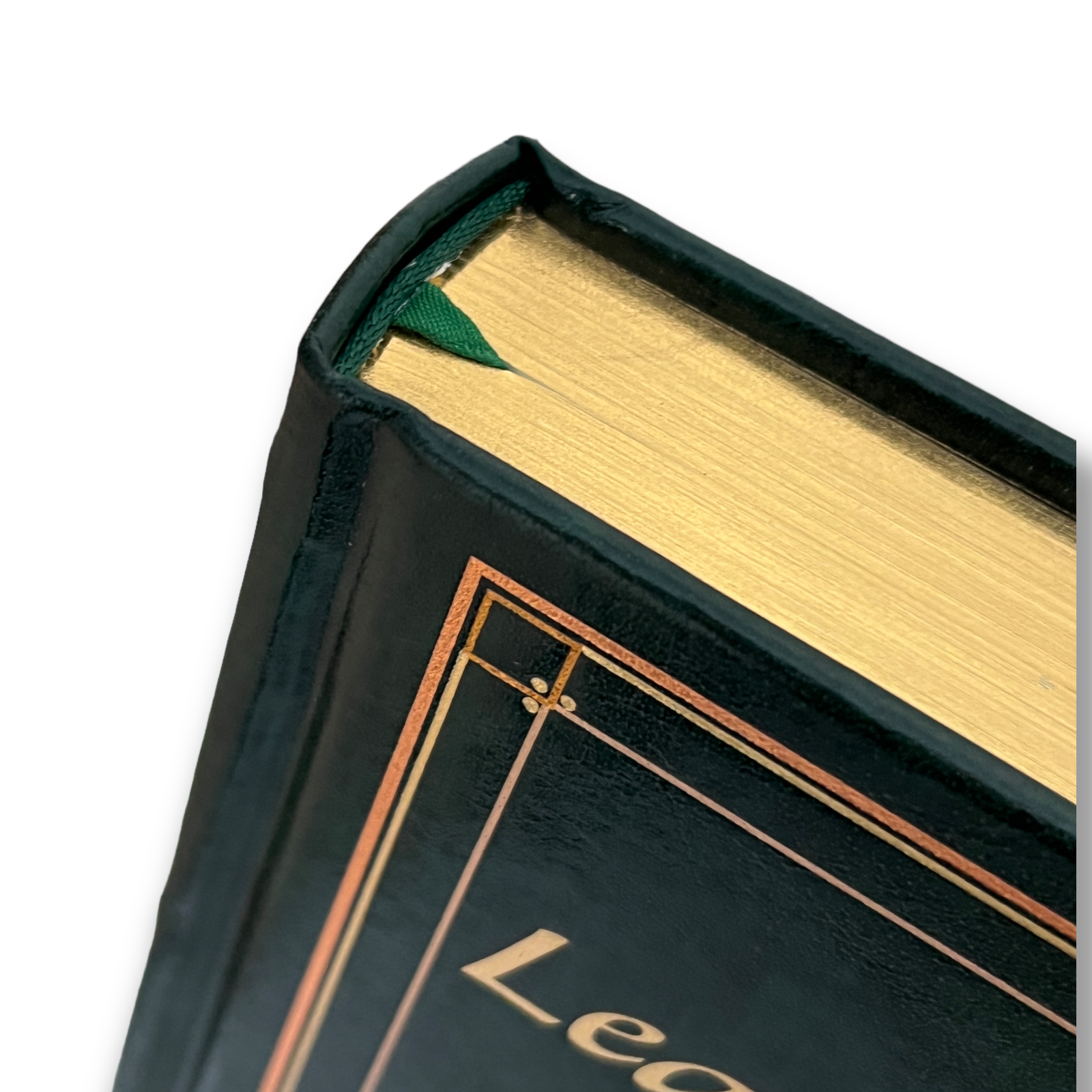 Leaves of Grass by Walt Whitman - Collectible Leather Bound Hardcover