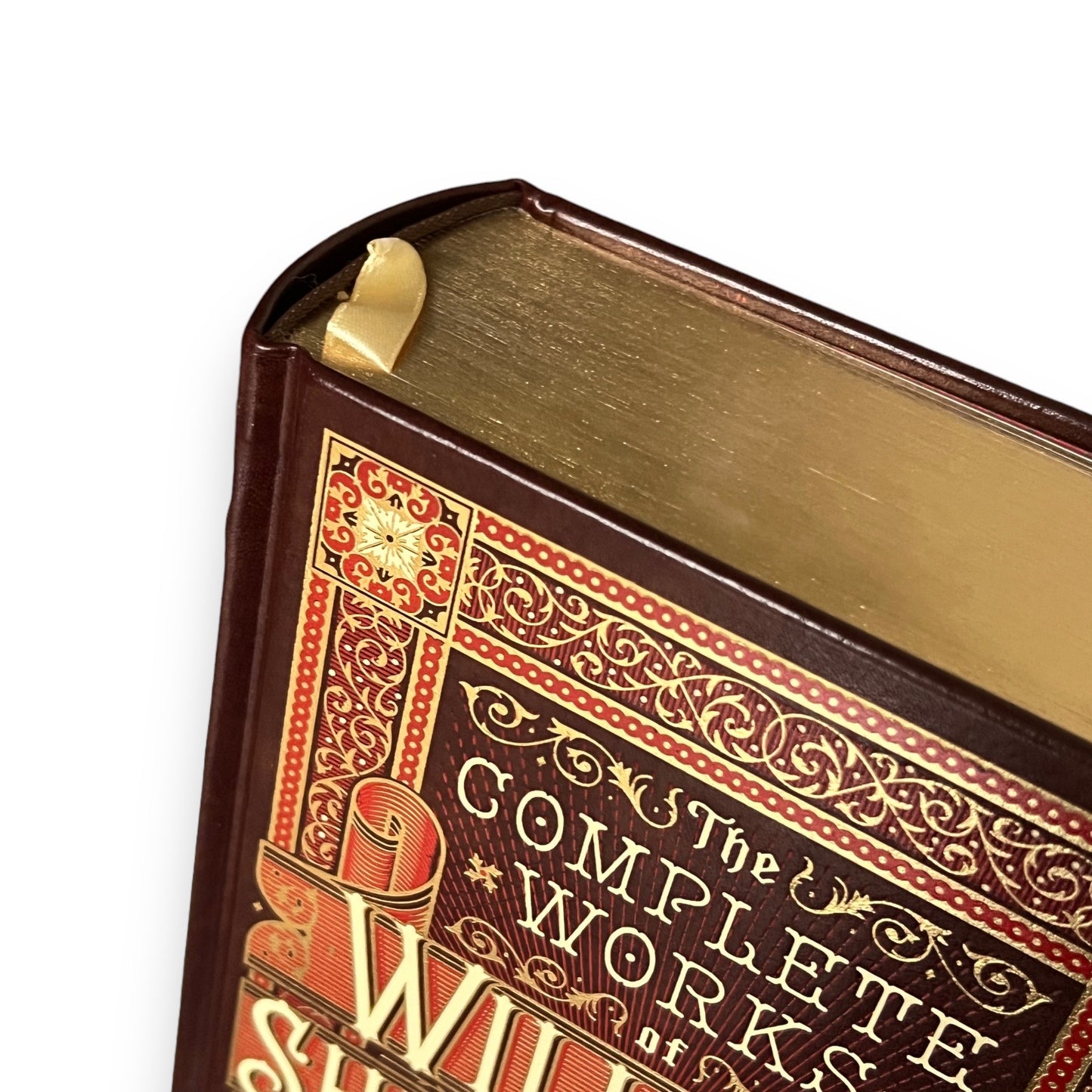 Complete Works OF WILLIAM SHAKESPEARE: Romeo Juliet, Hamlet, King Lear - Collectible Deluxe Edition -Leather Bound Hardcover Classic Book
