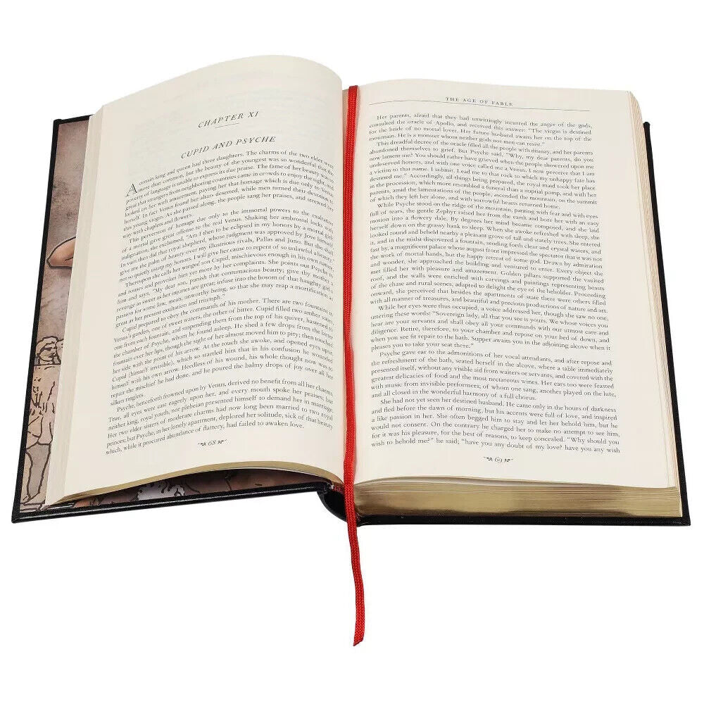 Bulfinch's Mythology by Thomas Bulfinch - Collectible Leather Bound Hardcover Classics