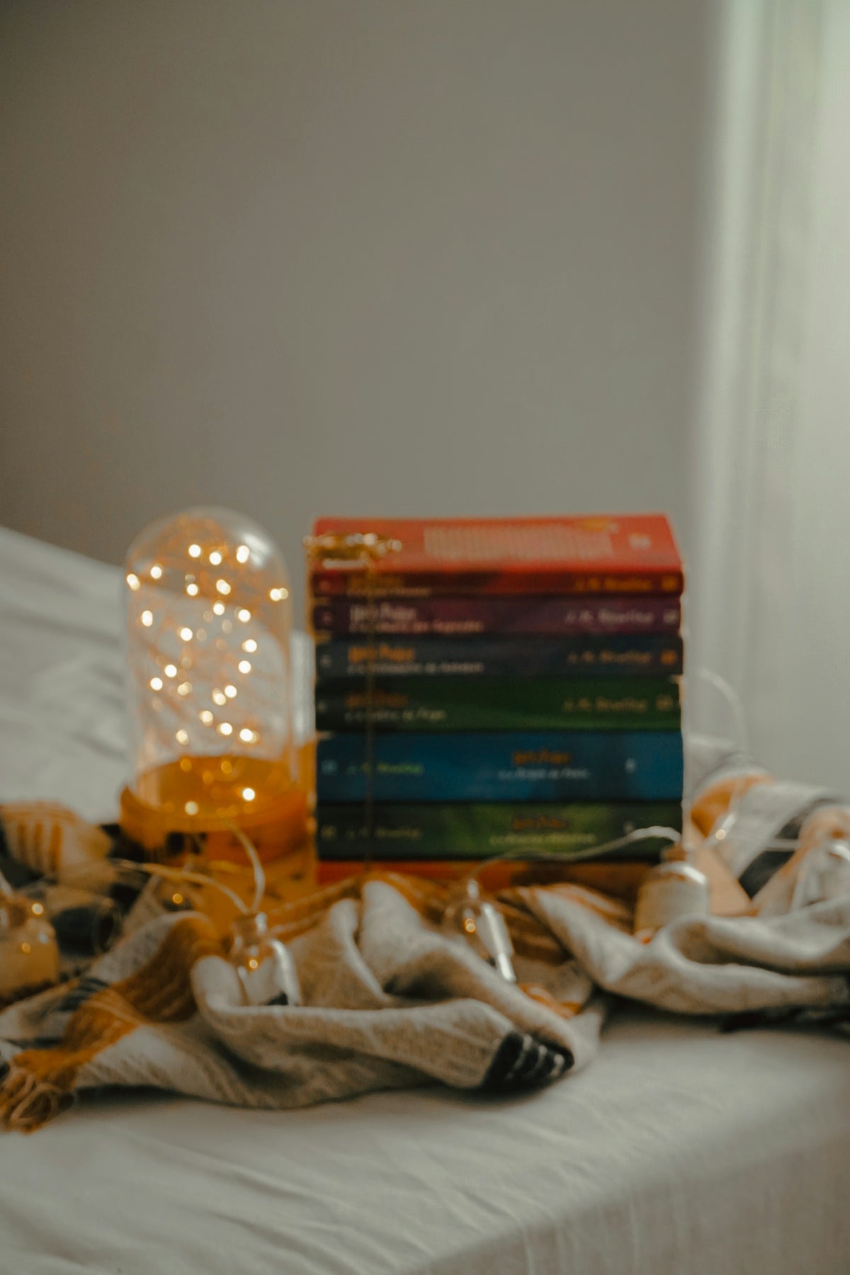 red and blue labeled box