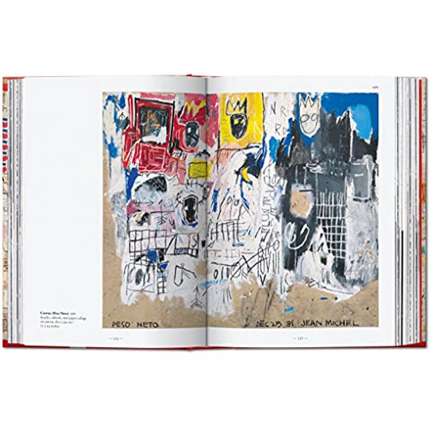 JEAN-MICHEL BASQUIAT 40th Ed. (9"x6"x2") Eleanor Nairne Taschen - Collectible Deluxe Gift Edition - Hardcover - Best Seller Boo