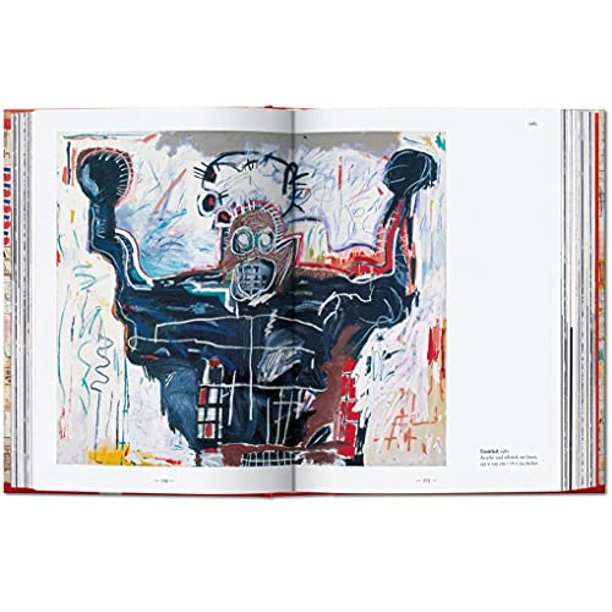 JEAN-MICHEL BASQUIAT 40th Ed. (9"x6"x2") Eleanor Nairne Taschen - Collectible Deluxe Gift Edition - Hardcover - Best Seller Boo