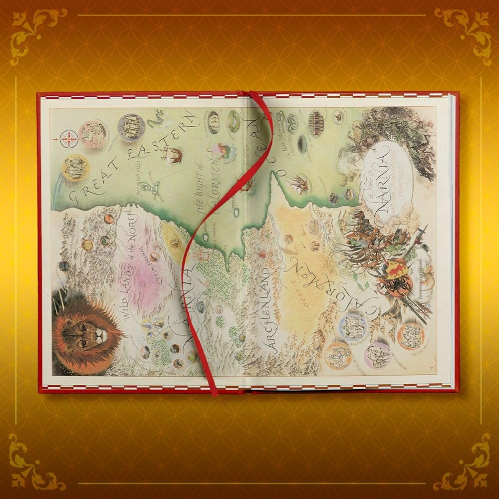 The Chronicles of Narnia Deluxe Edition: 7 in 1 - Deluxe Sprayed Edges Hardcover