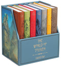 7-Book Boxed Set: The World of Tolkien by David Day - Collectible Deluxe Flexi Bound Faux Leather Cover