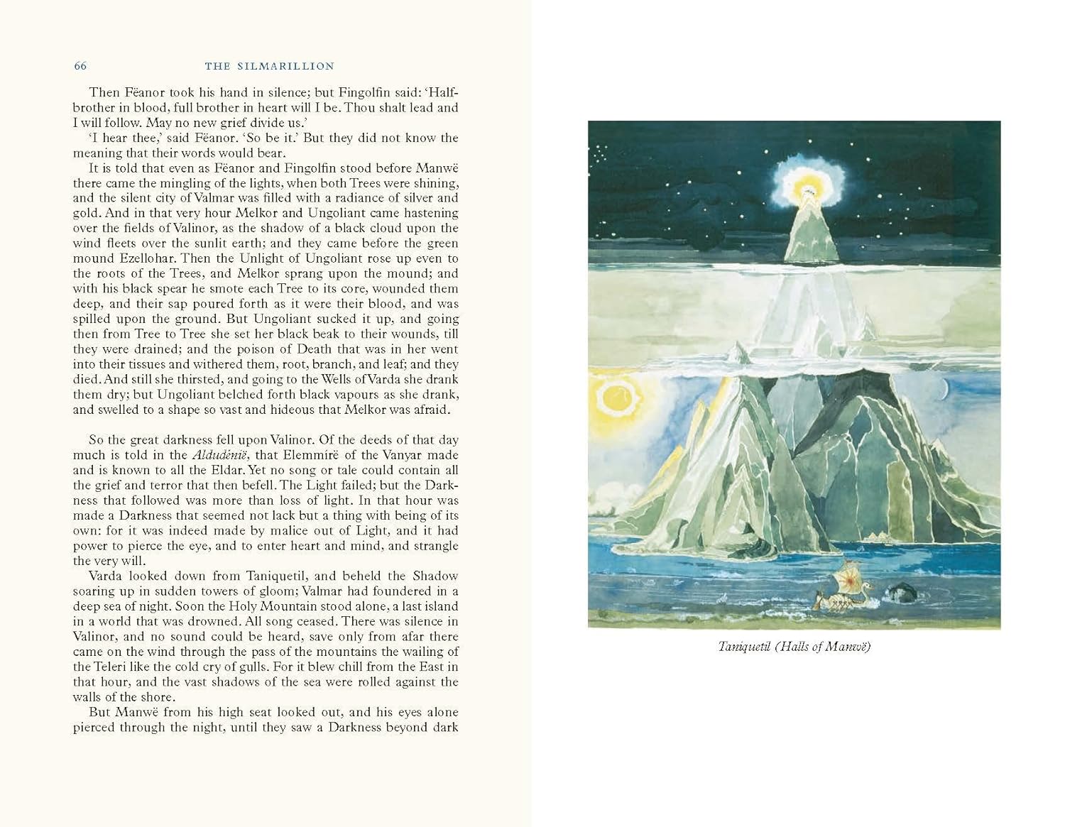 The Silmarillion: Illustrated by J.R.R. Tolkien - Deluxe Hardcover