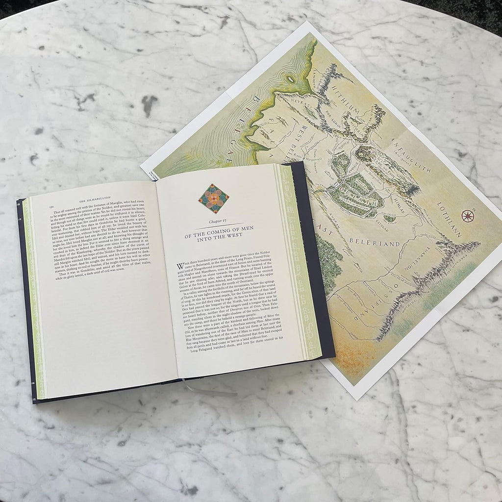 The Silmarillion: Illustrated by J.R.R. Tolkien - Deluxe Hardcover