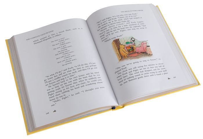 The Complete Tales of Winnie-the-Pooh by A. A. Milne - Collectible Illustrated Leather Bound Hardcover