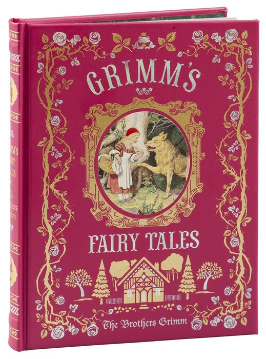 Grimm's Fairy Tales - Collectible Illustrated Leather Bound Hardcover