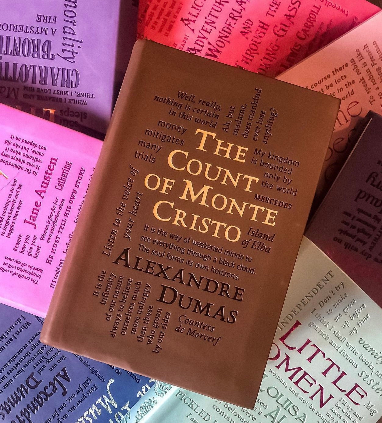 The COUNT Of MONTE CRISTO by Alexandre Dumas - Collectible Deluxe Special Gift Edition - Flexi Bound Faux Leather feel Cover - Classic Book