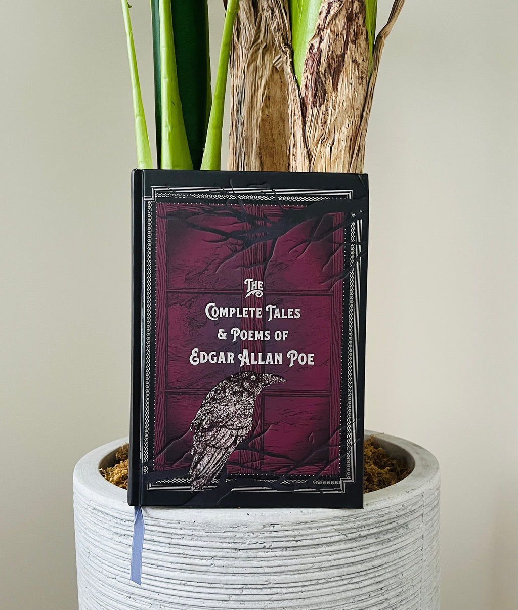 2-Book Set: Grimm's Fairy Tales & Edgar Allan Poe Complete Tales and Poems - Collectible Deluxe Hardcover