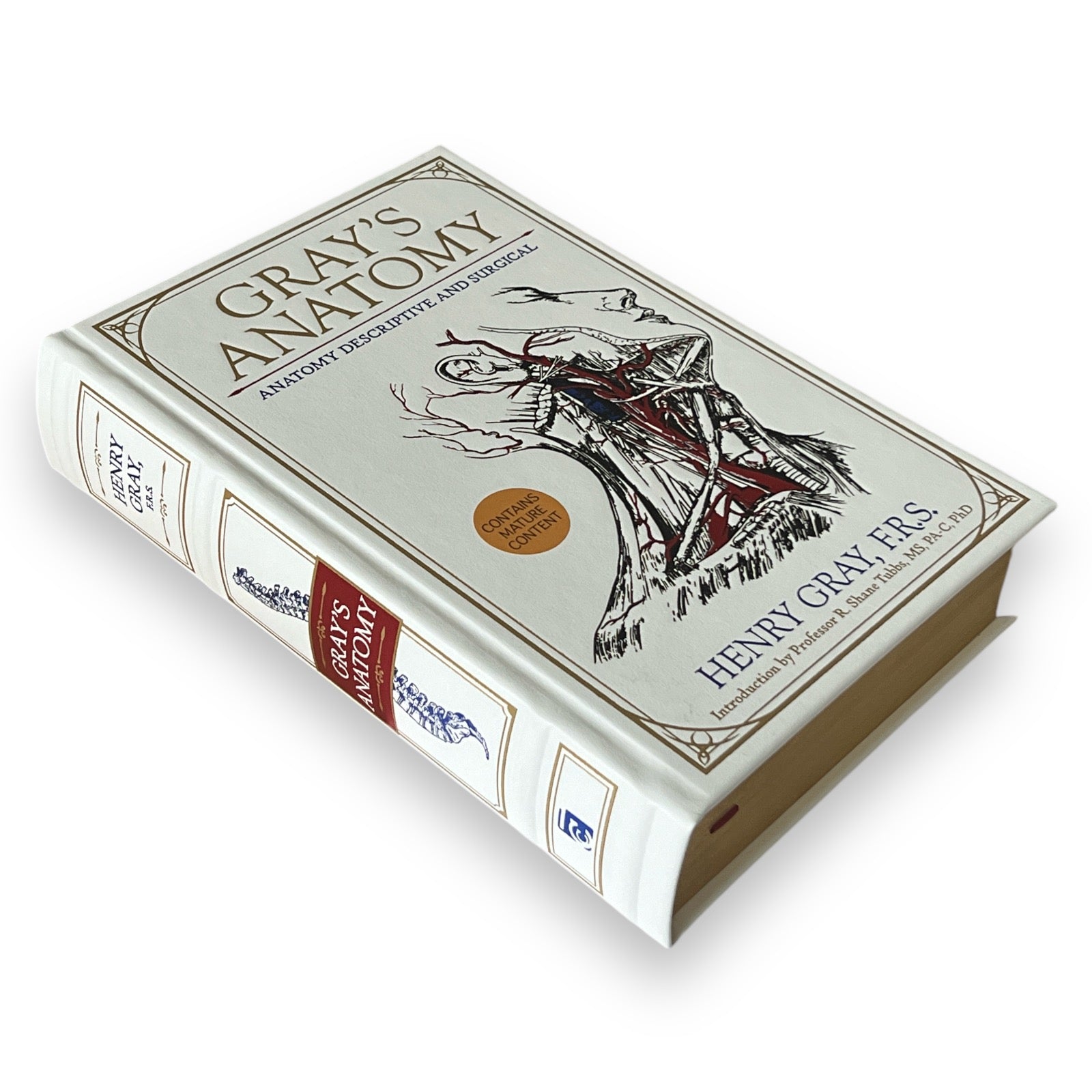 Gray's Anatomy: Anatomy Descriptive and Surgical Henry Gray - Collectible Leather Bound Hardcover