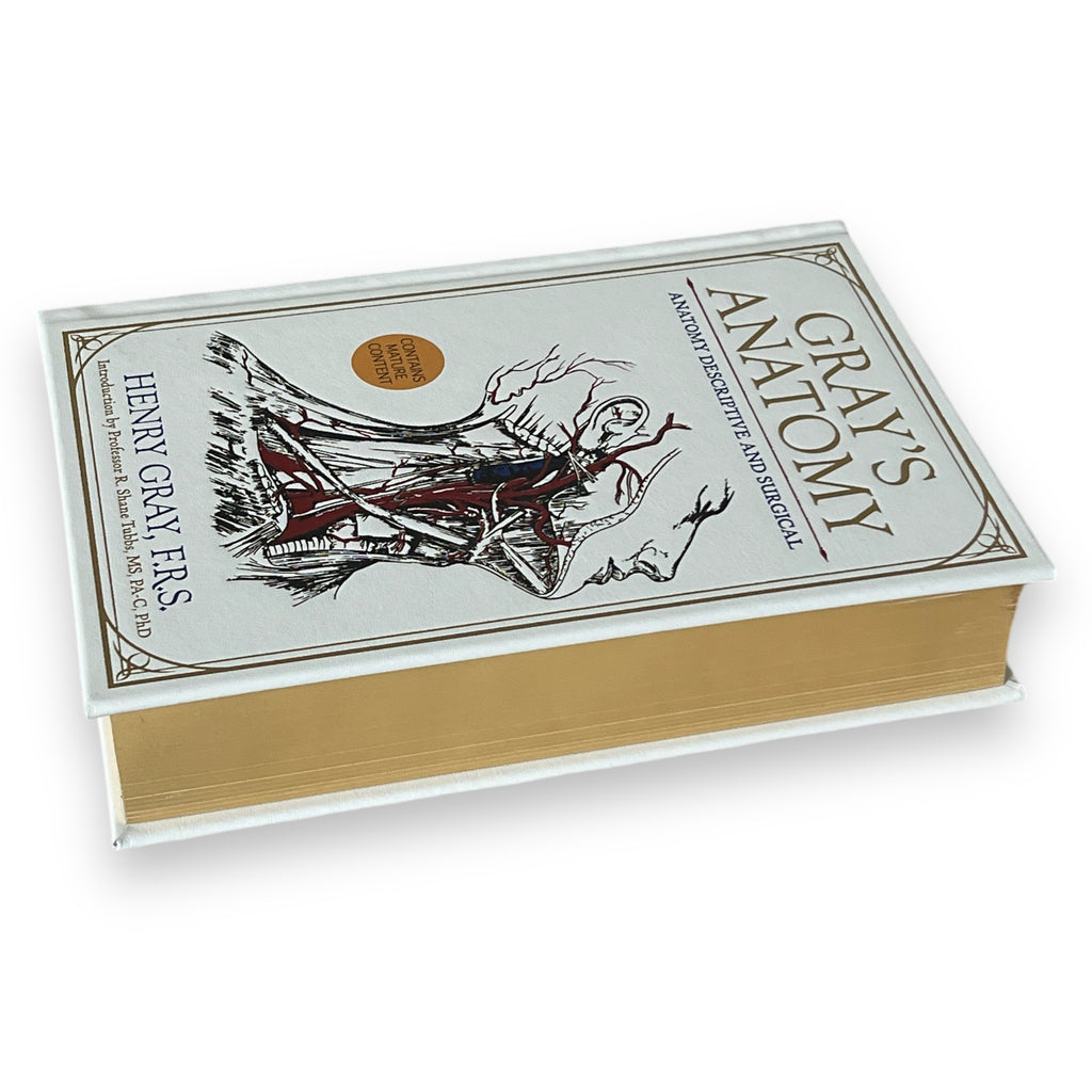 Gray's Anatomy: Anatomy Descriptive and Surgical Henry Gray - Collectible Leather Bound Hardcover