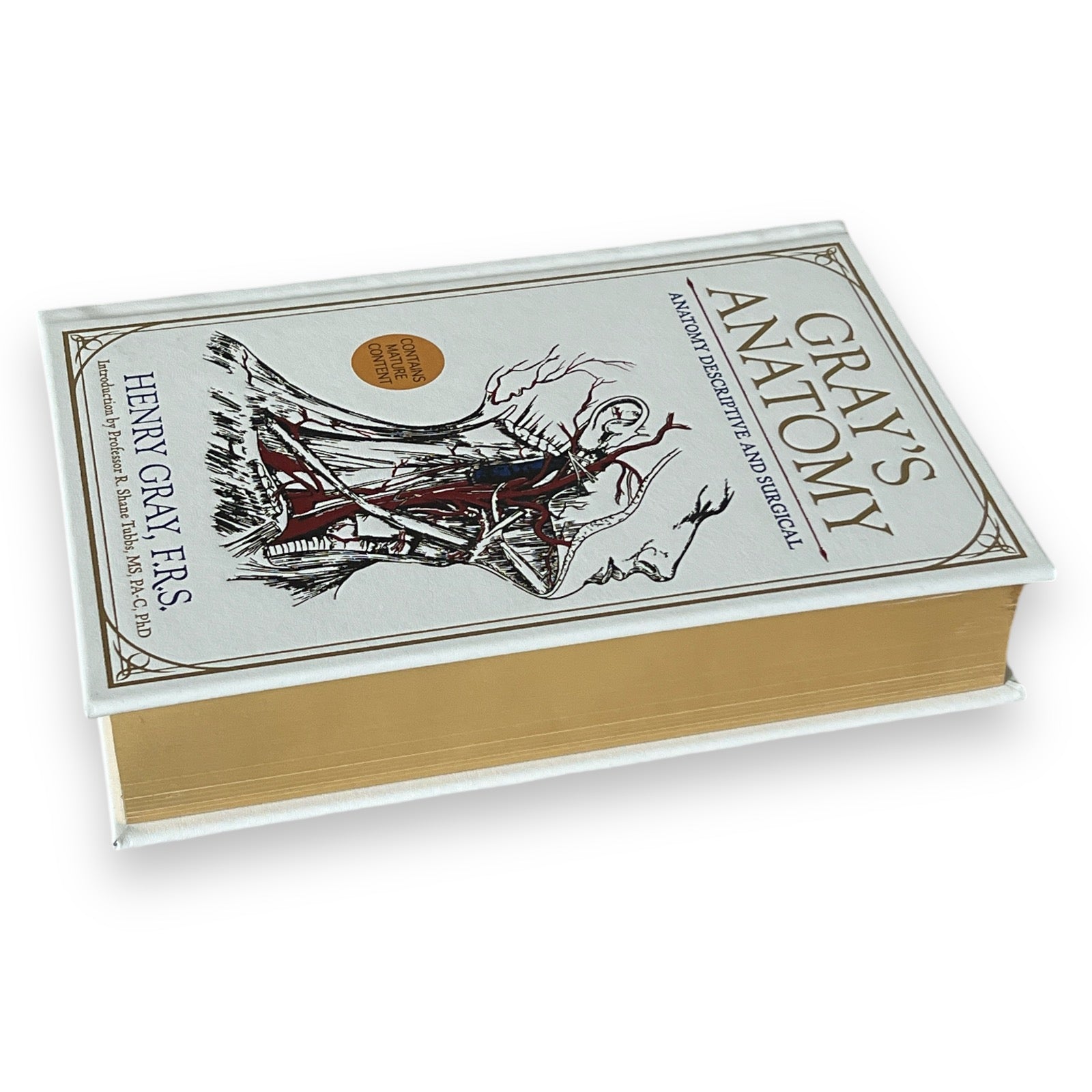 Gray's Anatomy: Anatomy Descriptive and Surgical Henry Gray - Collectible Leather Bound Hardcover