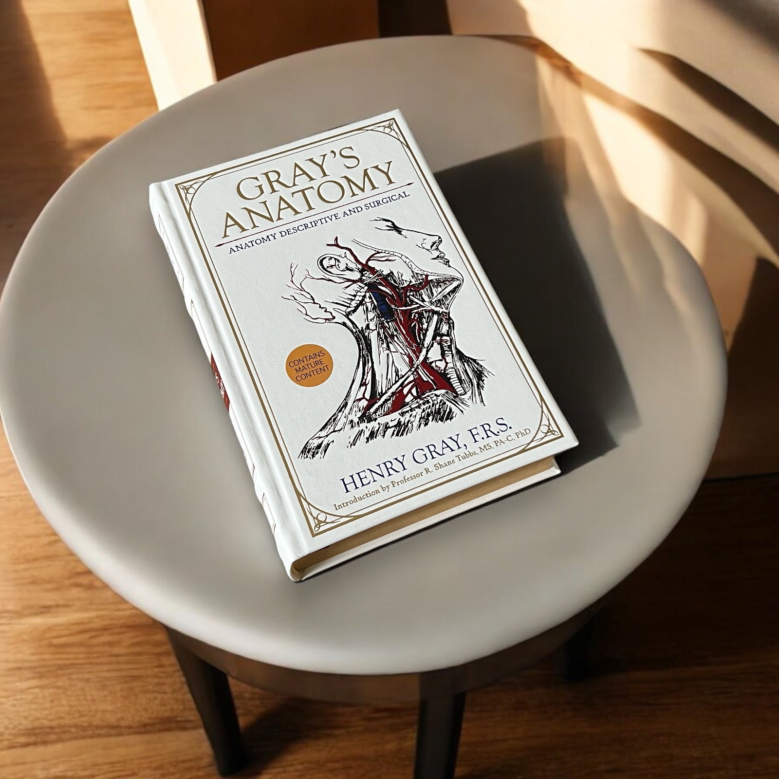 Gray's Anatomy: Anatomy Descriptive and Surgical Henry Gray - Collectible Leather Bound Hardcover