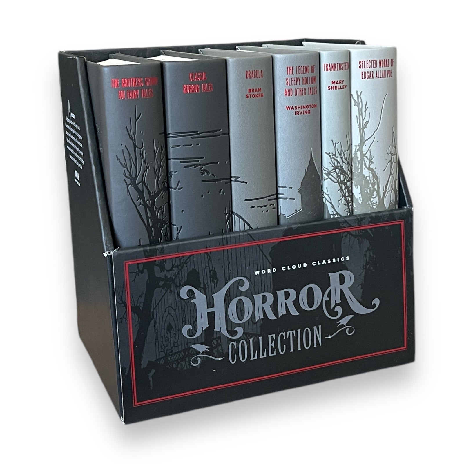 Horror Collection Cover 6-Book Horror Collection: Edgar Poe, Dracula, Frankenstein + others ...