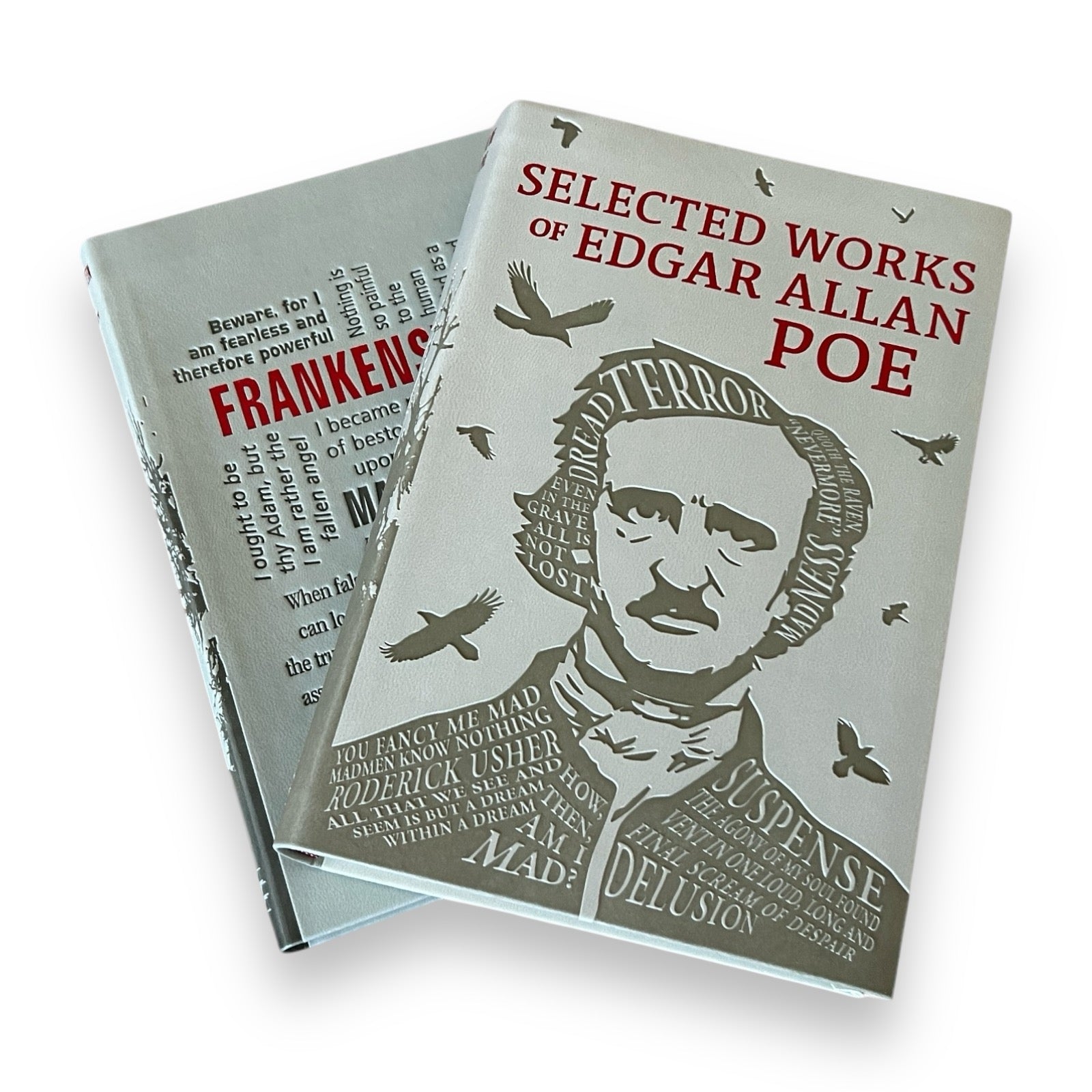 6-Book Horror Collection: Edgar Poe, Dracula, Frankenstein + others - Collectible Flexi Bound Faux Leather feel Cover