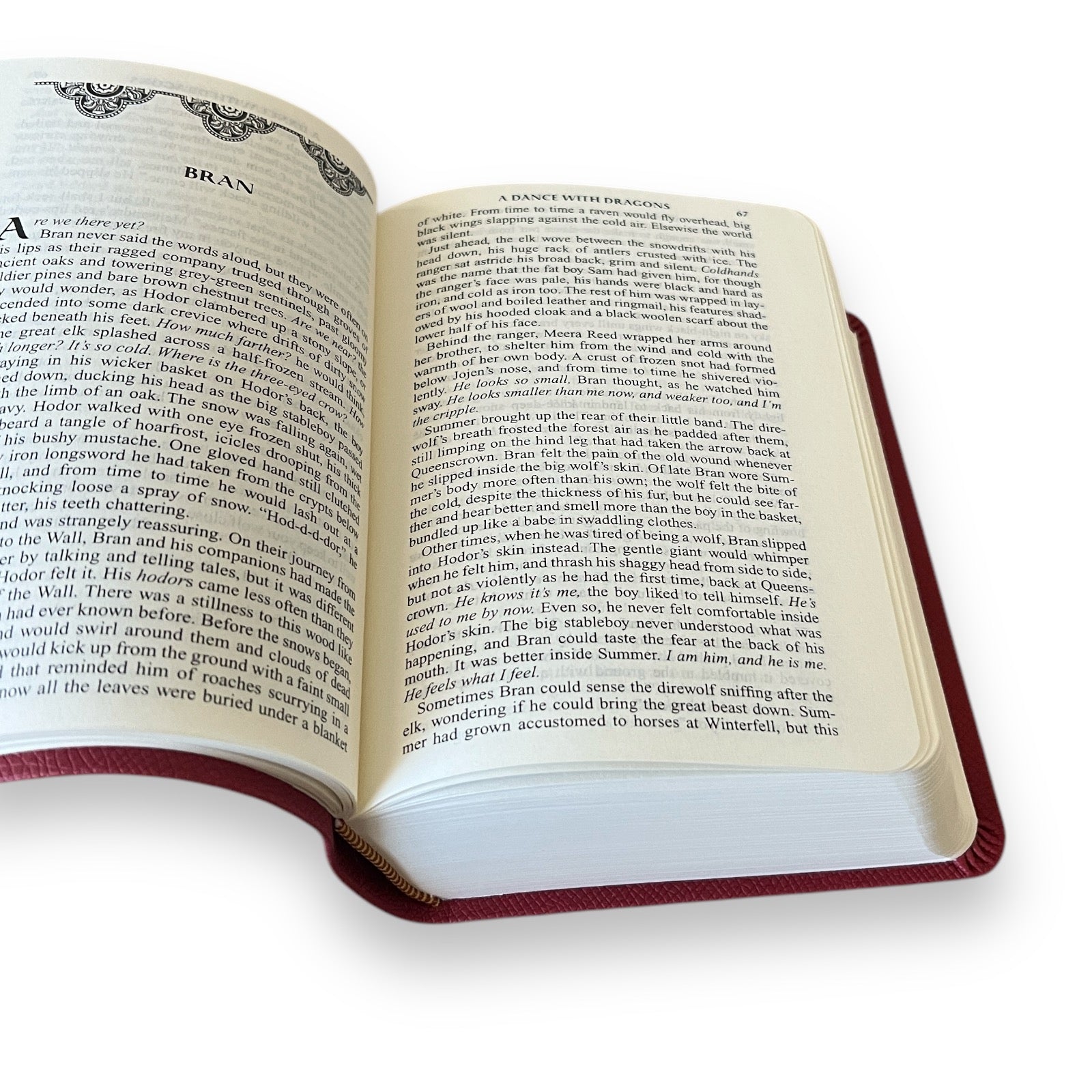 5-Book Boxed Set A Game of Thrones (Song of Ice and Fire) by George R. R. Martin - Flexi Bound Faux Leather-Cloth Cover