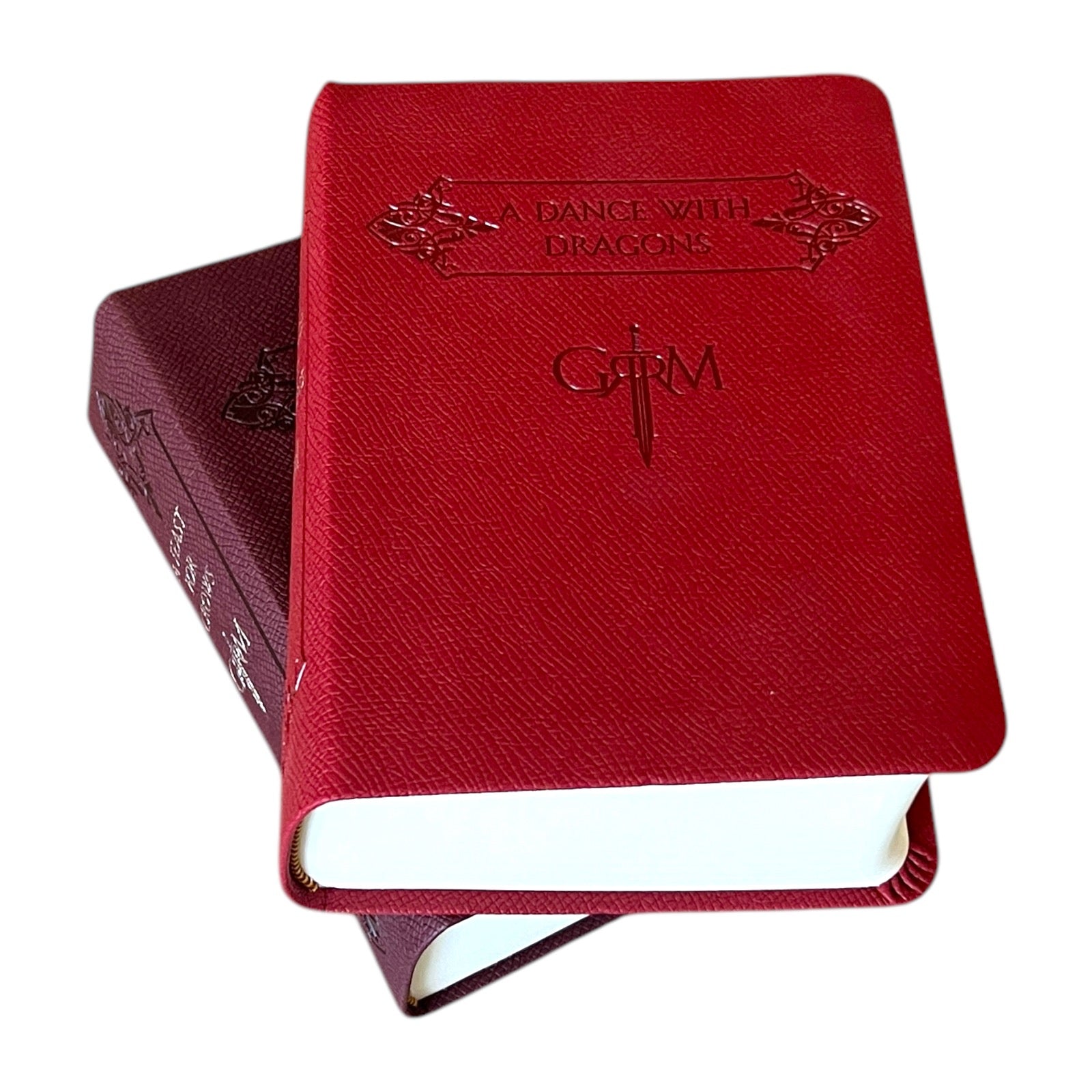 5-Book Boxed Set A Game of Thrones (Song of Ice and Fire) by George R. R. Martin - Flexi Bound Faux Leather-Cloth Cover