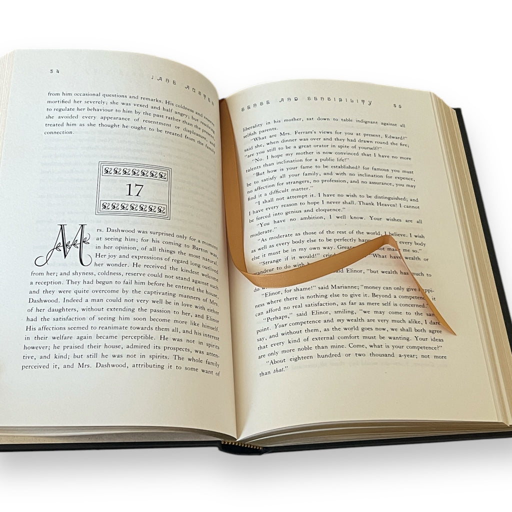 Sense And Sensibility by Jane Austen - Collectible Leather Bound Hardcover - Barnes & Noble, 1996