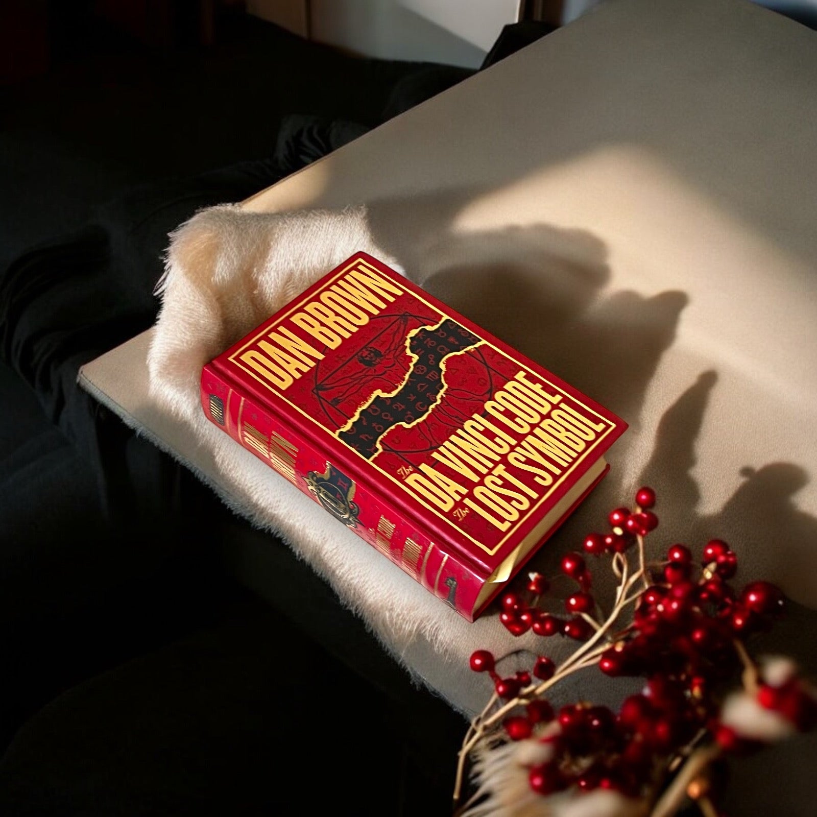 Da Vinci Code + Lost Symbol by Dan Brown - Collectible Leather Bound Hardcover - Barnes & Noble, 1996