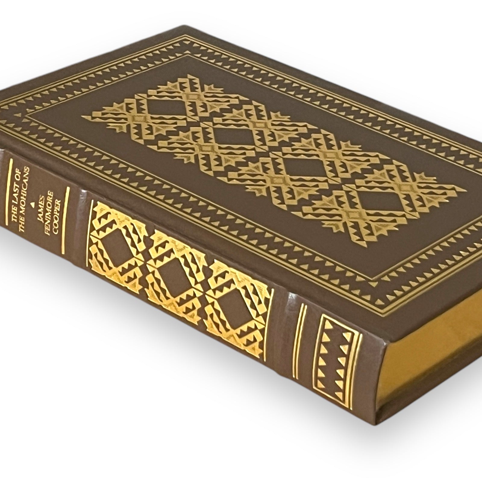 The Last of the Mohicans by James Fenimore Cooper - Leather Bound -The Franklin Library, 1982