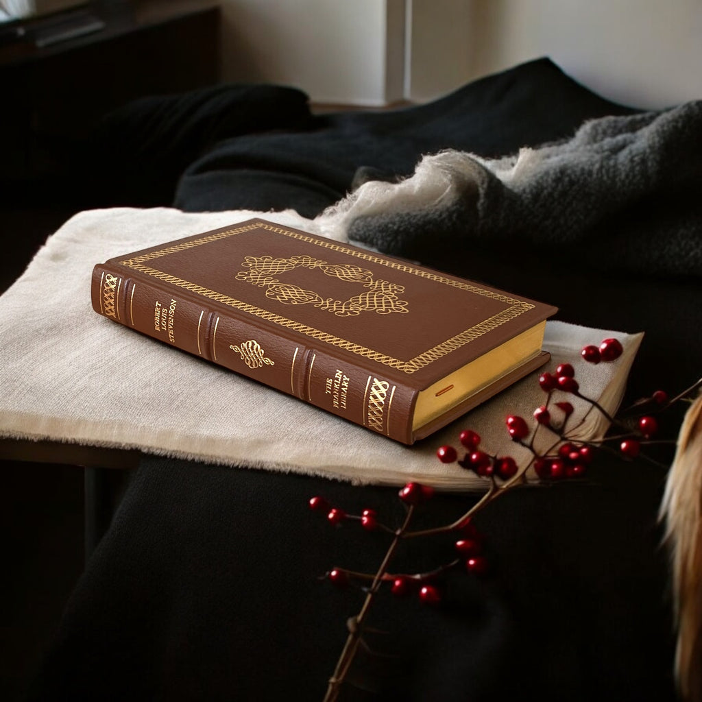 New Arabian Nights by Robert Louis Stevenson - Leather Bound -The Franklin Library, 1979