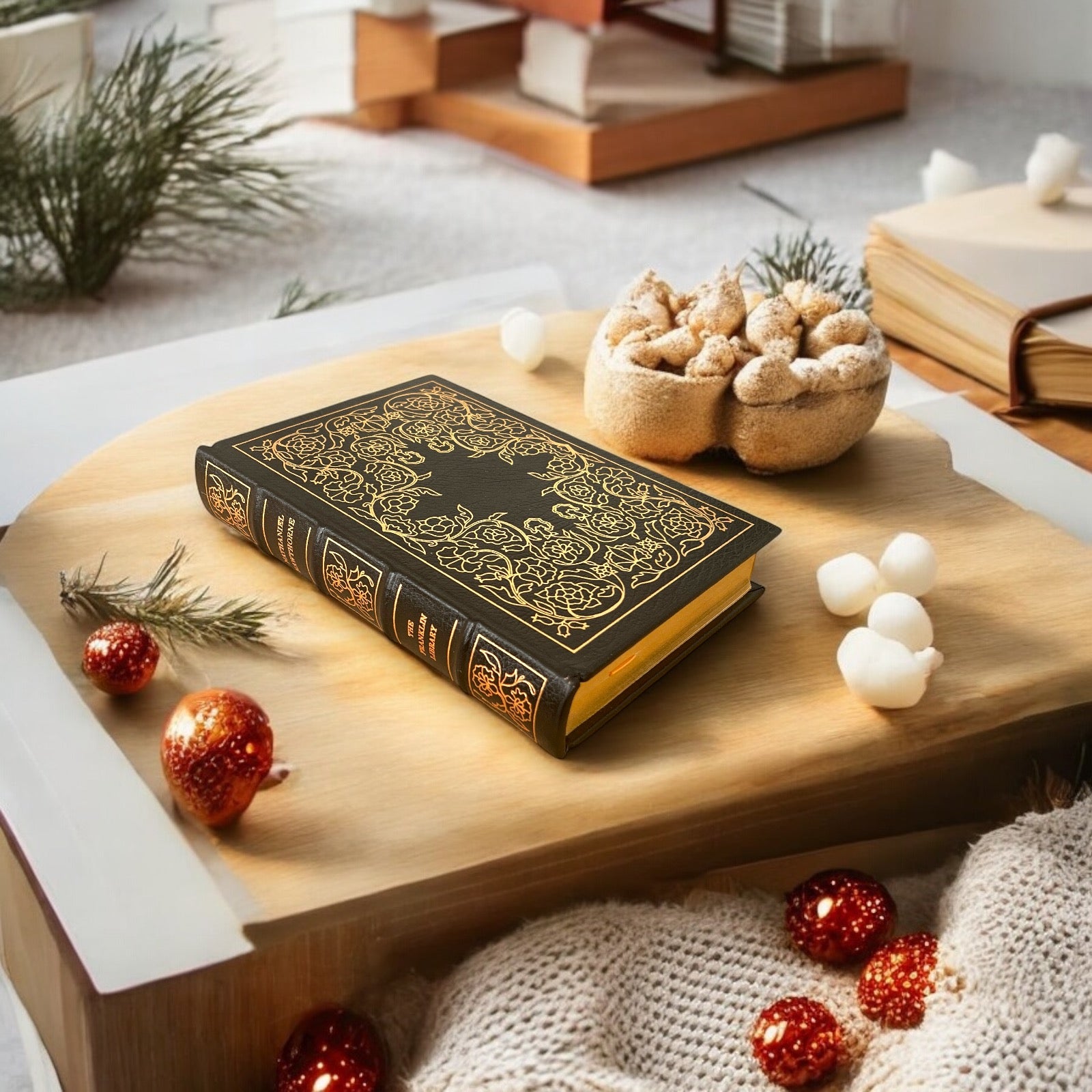 Nathaniel Hawthorne STORIES - Leather Bound -The Franklin Library, 1978