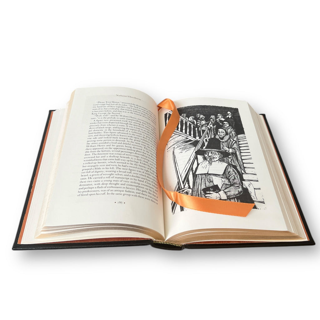 Nathaniel Hawthorne STORIES - Leather Bound -The Franklin Library, 1978