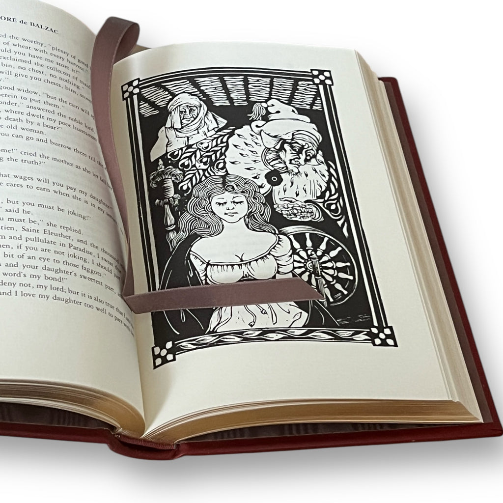 Droll Stories Honore de Balzac - Leather Bound -The Franklin Library, 1978