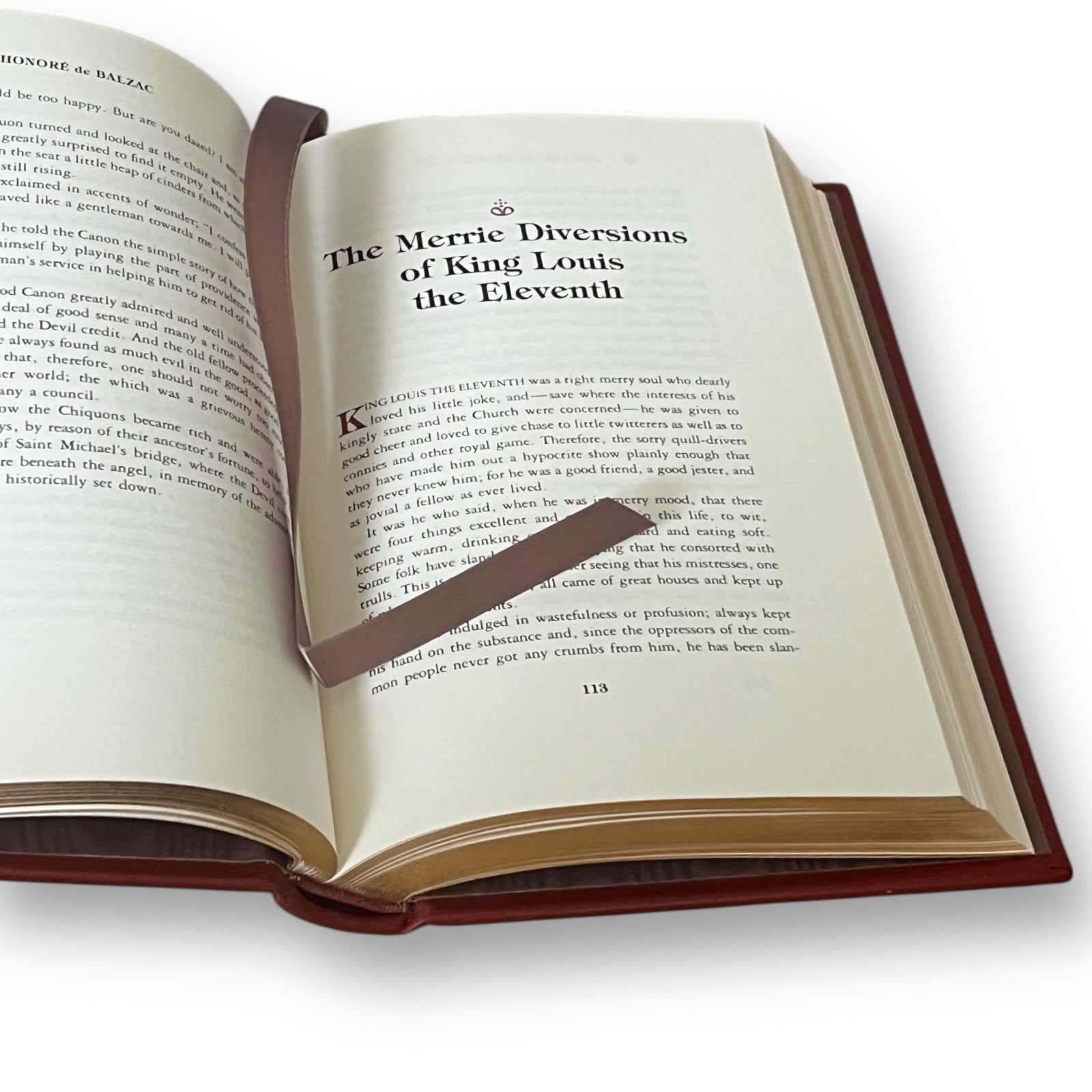 Droll Stories Honore de Balzac - Leather Bound -The Franklin Library, 1978