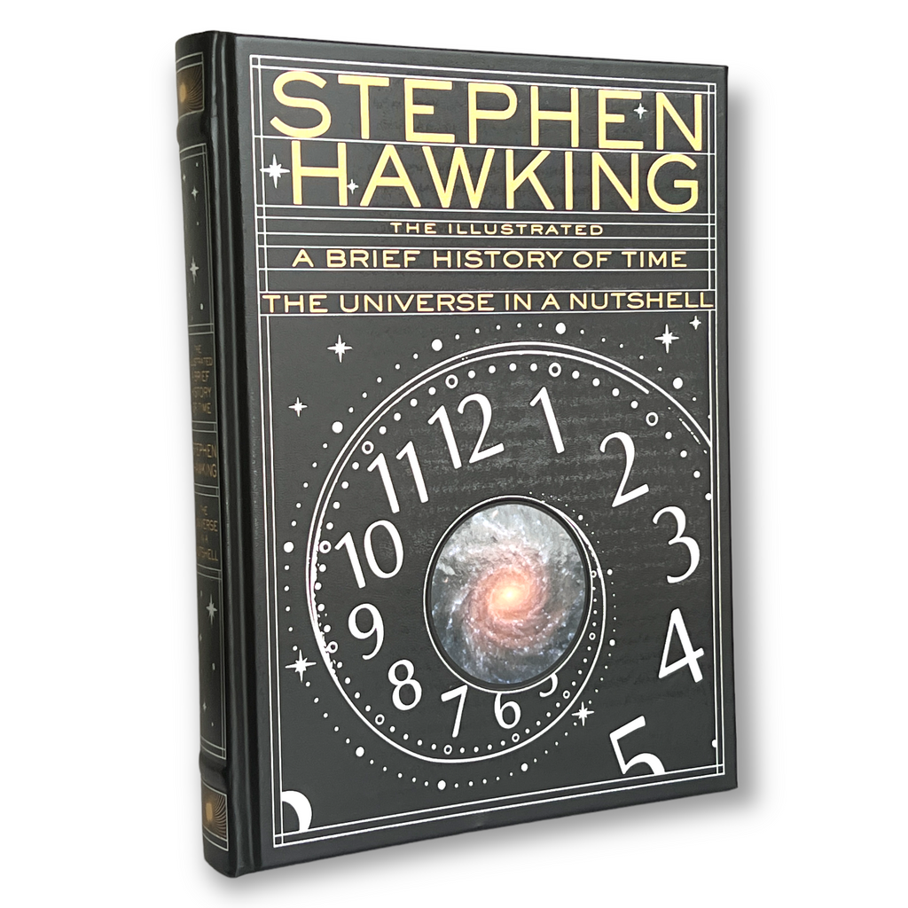 Illustrated HISTORY Of TIME / Universe in Nutshell S. HAWKING - Collectible Deluxe Special Gift Edition Hardcover Best Seller Classic Book