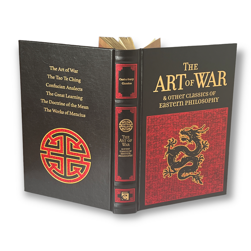 The Art of War Eastern Philosophy by Sun Tzu - Collectible Leather Bound Hardcover Classics