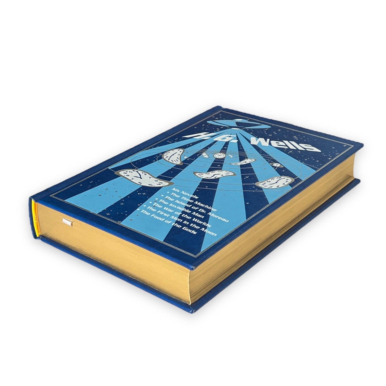 H. G. Wells Six Novels: The Invisble Man, The War of the Worlds + 4 more - Collectible Leather Bound Hardcover Edition