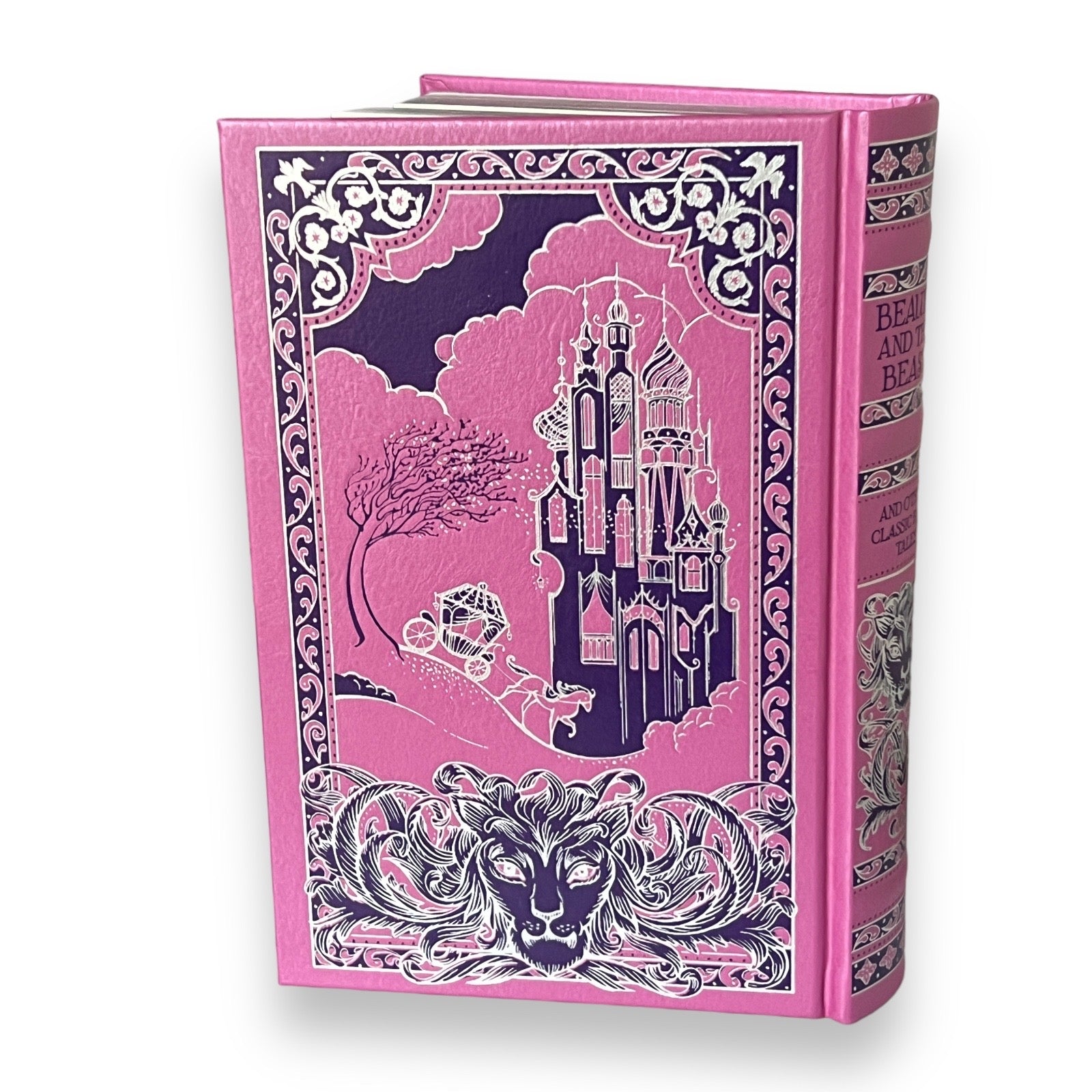 Beauty and the Beast and Other Classic Fairy Tales - Collectible Leather Bound Hardcover