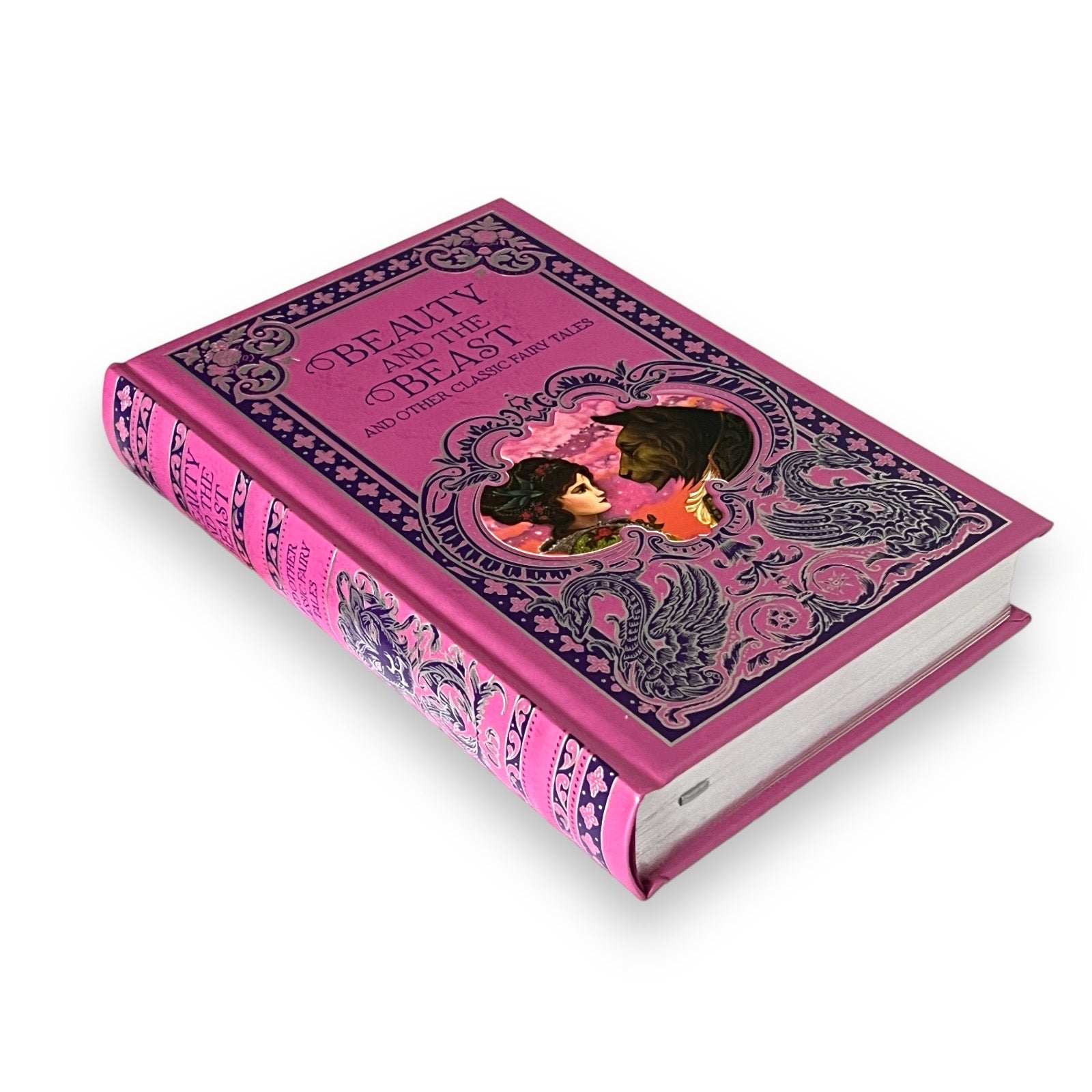 Beauty and the Beast and Other Classic Fairy Tales - Collectible Leather Bound Hardcover