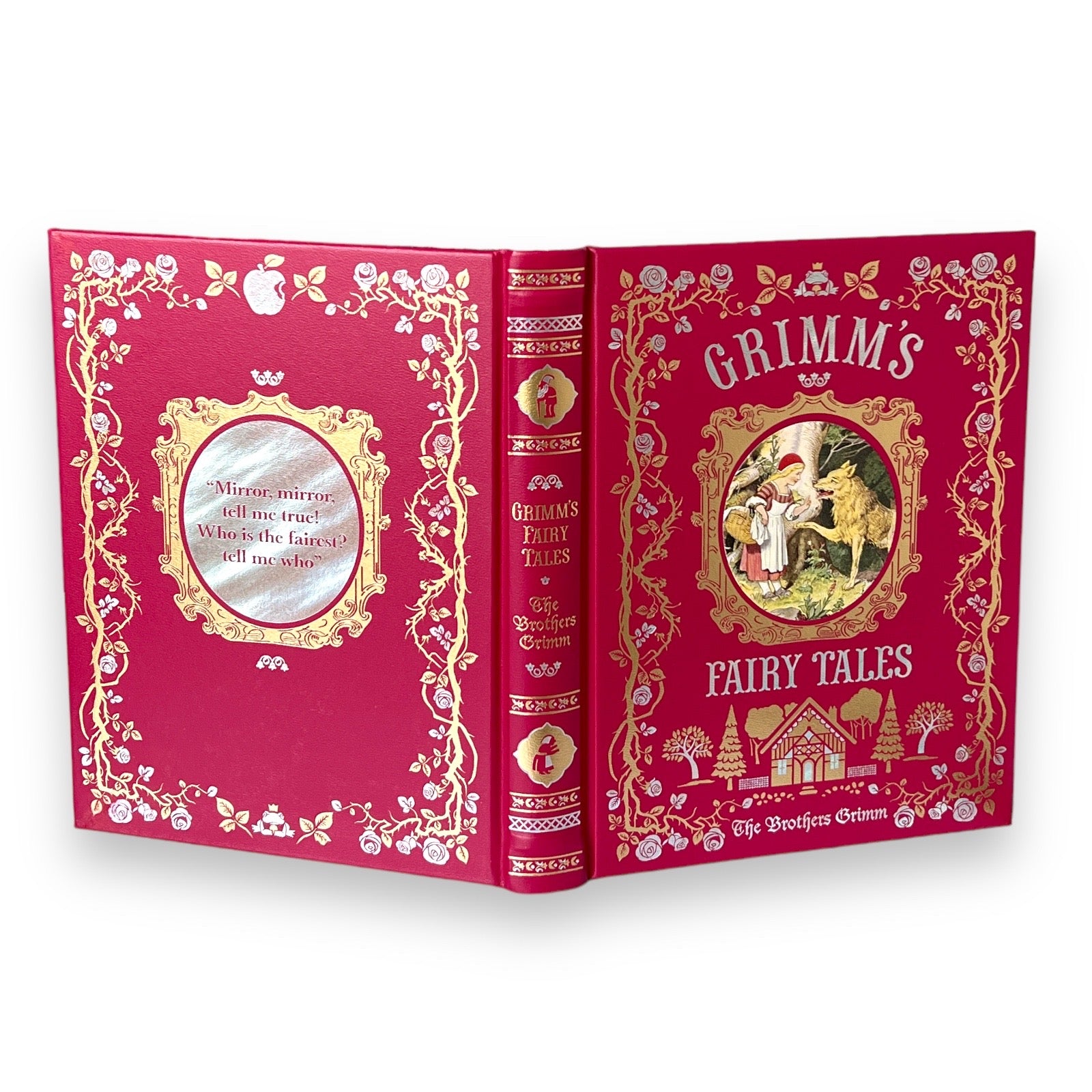 Grimm's Fairy Tales - Collectible Illustrated Leather Bound Hardcover