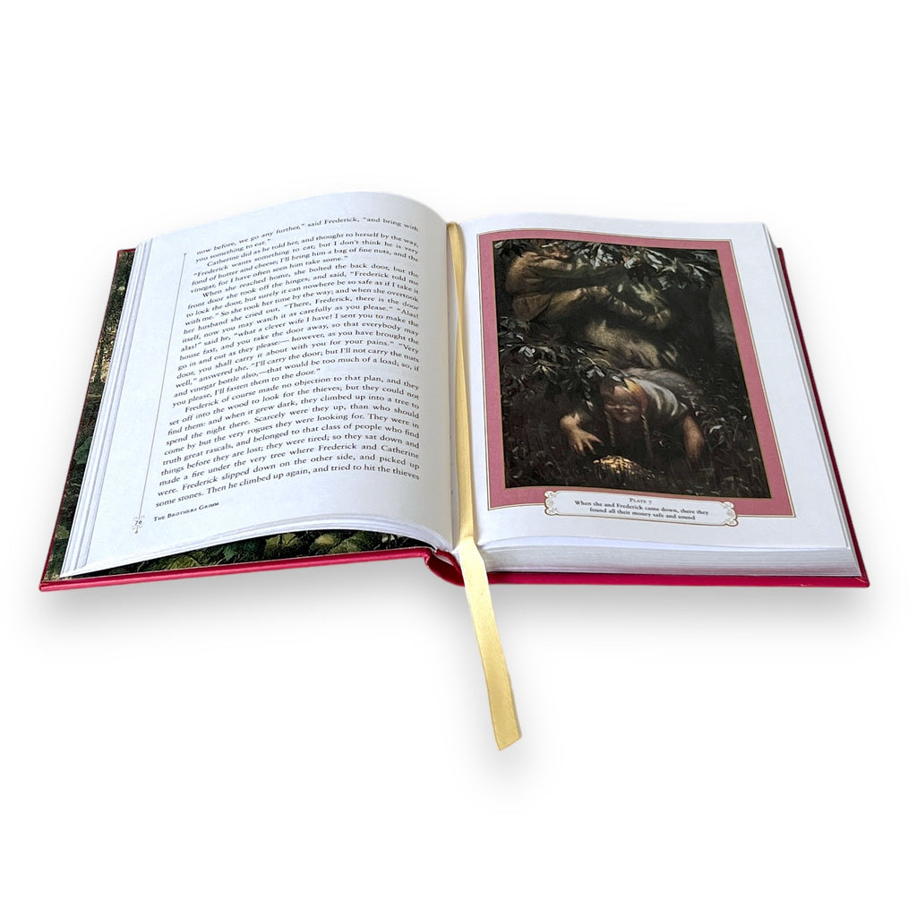 Grimm's Fairy Tales - Collectible Illustrated Leather Bound Hardcover