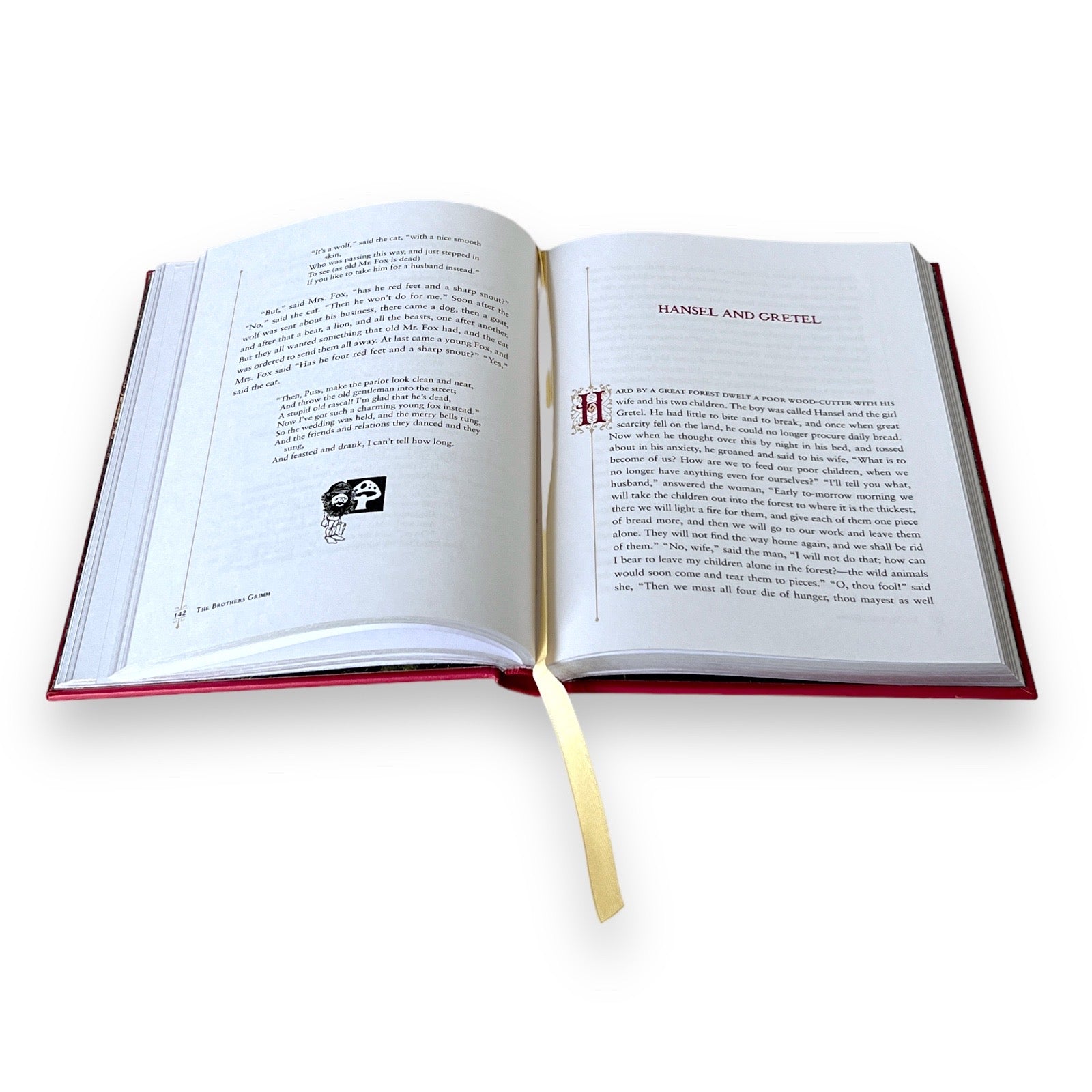 Grimm's Fairy Tales - Collectible Illustrated Leather Bound Hardcover