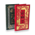 2-Book Pocket Set: Irish Fairy Tales & The Art of War - Collectible Flexi Bound Faux Leather Cover - Pocket Size 7"X4"